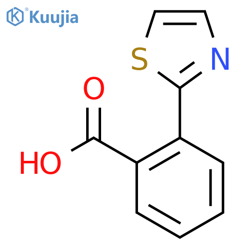 2-(1,3-Thiazol-2-yl)benzoic acid structure