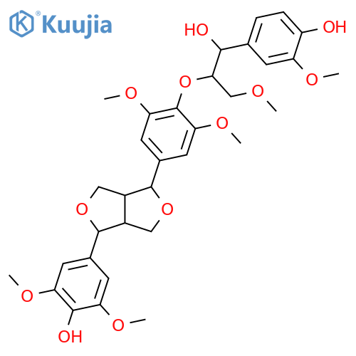 Buddlenol E; (7R*,7'R*,7''R*,8S*,8'S*,8''R*)-form, 5'-Methoxy, 9''-Me ether structure