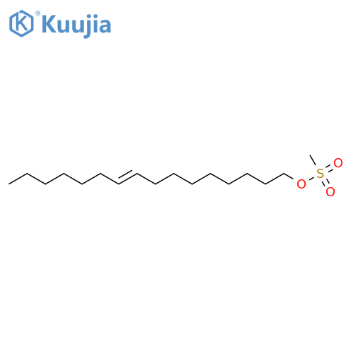 9-Hexadecen-1-ol,methanesulfonate, (Z)- (9CI) structure
