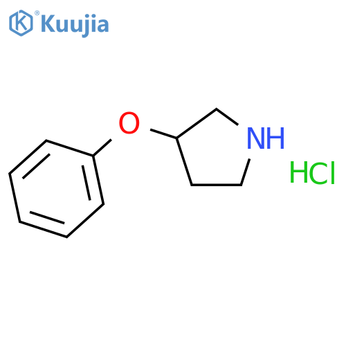 (S)-3-Phenoxy-pyrrolidine Hydrochloride structure
