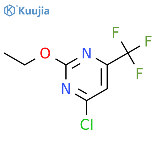 4-Chloro-2-ethoxy-6-(trifluoromethyl)pyrimidine structure
