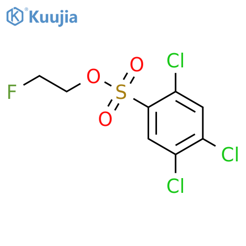 Benzenesulfonic acid,2,4,5-trichloro-, 2-fluoroethyl ester structure
