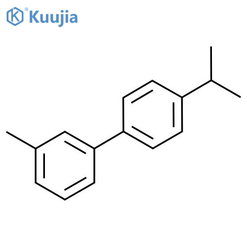 Biphenyl, 4'-isopropyl-3-methyl- structure