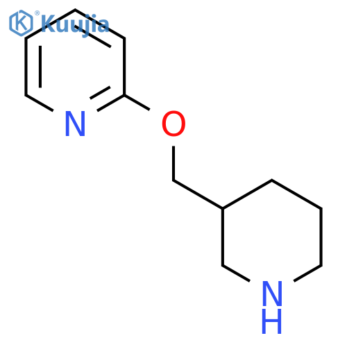 2-(Piperidin-3-ylmethoxy)pyridine structure