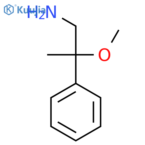 2-Methoxy-2-phenylpropan-1-amine structure