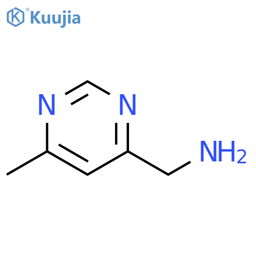 (6-methylpyrimidin-4-yl)methanamine structure