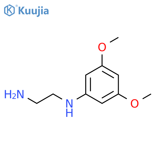 N1-(3,5-dimethoxyphenyl)ethane-1,2-diamine structure