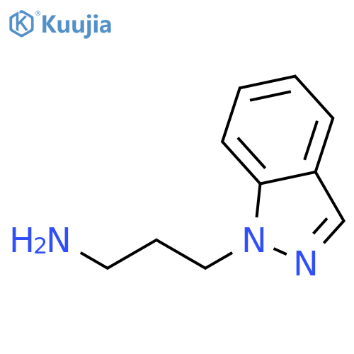 3-(1H-Indazol-1-yl)propan-1-amine structure