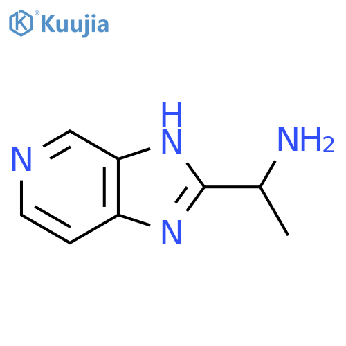 1-(3H-Imidazo[4,5-c]pyridin-2-yl)ethanamine structure