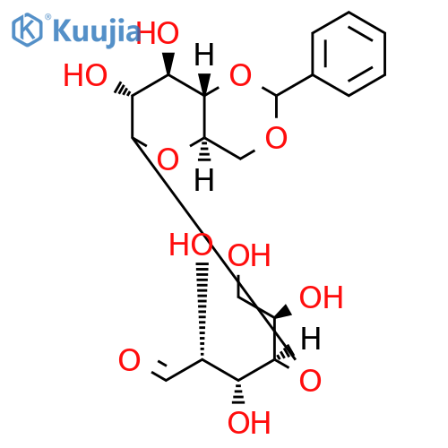 4-O-[4,6-O-(PhenylMethylene)-α-D-glucopyranosyl]-D-glucose structure