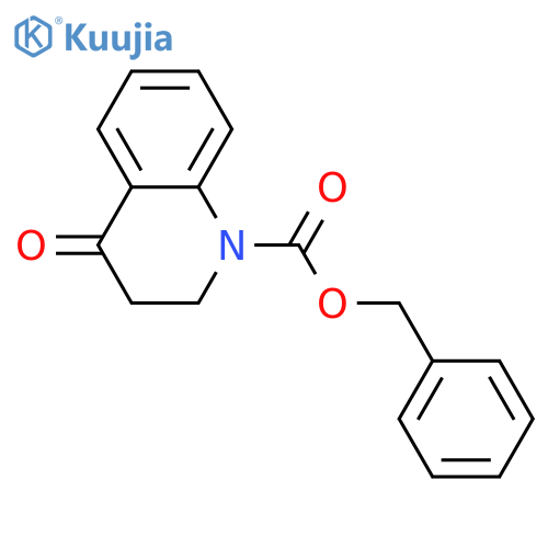benzyl 4-oxo-1,2,3,4-tetrahydroquinoline-1-carboxylate structure