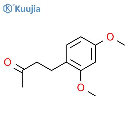4-(2,4-dimethoxyphenyl)butan-2-one structure
