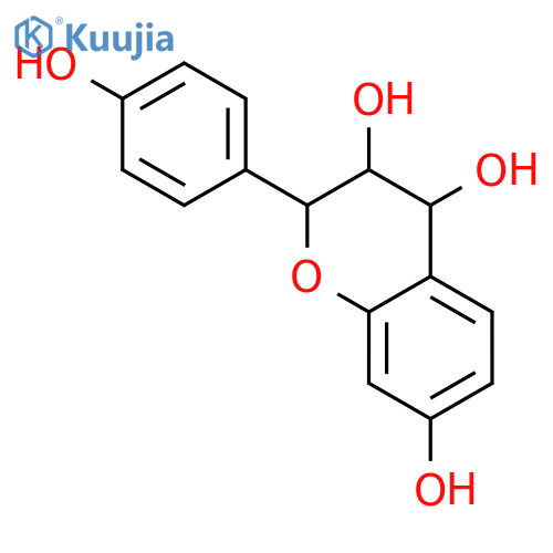 (+-)-4',7-Dihydroxyflavan-3,4-diol structure