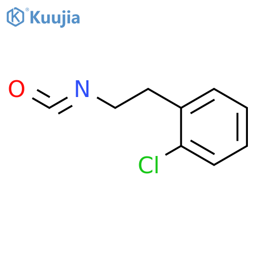 1-chloro-2-(2-isocyanatoethyl)benzene structure