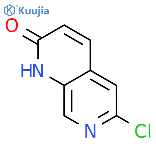 6-Chloro-1,7-naphthyridin-2(1H)-one structure