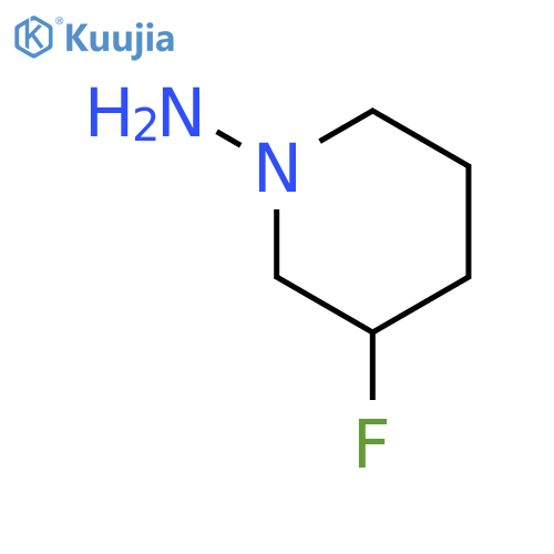 3-fluoropiperidin-1-amine structure