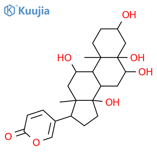 3,5,6,11,14-Pentahydroxybufa-20,22-dienolide; (3β,5β,6β,11α,14β)-form structure