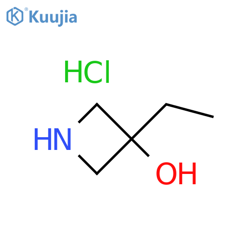 3-Ethylazetidin-3-ol hydrochloride structure