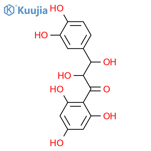 3-(3,4-Dihydroxyphenyl)-2,3-dihydroxy-1-(2,4,6-trihydroxyphenyl)-1-propanone structure