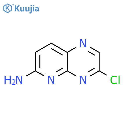 3-chloropyrido[2,3-b]pyrazin-6-amine structure