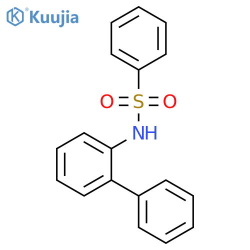 N-(biphenyl-2-yl)benzenesulfonamide structure