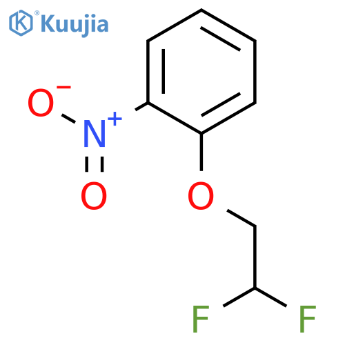 1-(2,2-Difluoroethoxy)-2-nitrobenzene structure