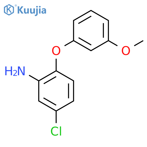 5-Chloro-2-(3-methoxyphenoxy)aniline structure