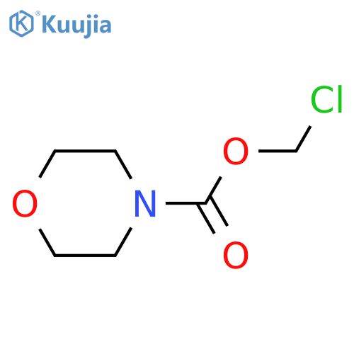 chloromethyl morpholine-4-carboxylate structure