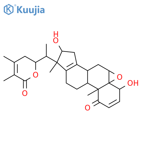 Tubocapsenolide A structure