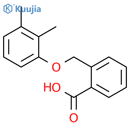 2-(2,3-dimethylphenoxymethyl)benzoic acid structure