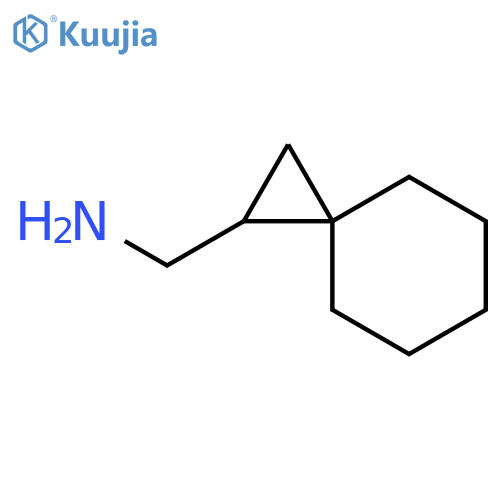 Spiro[2.5]octan-1-ylmethanamine structure