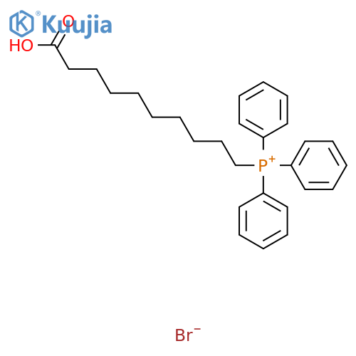 (9-Carboxynonyl)triphenyl-phosphonium Bromide (>90%) structure