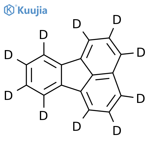 Fluoranthene-d10 structure
