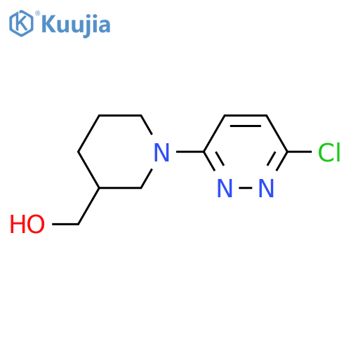 [1-(6-Chloro-pyridazin-3-yl)-piperidin-3-yl]-methanol structure