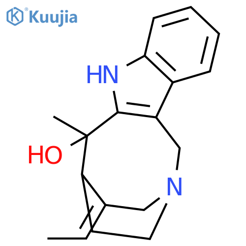 (4E,5S)-4-ethylidene-6-methyl-1,3,4,5,6,7-hexahydro-2,5-ethanoazocino[4,3-b]indol-6-ol structure