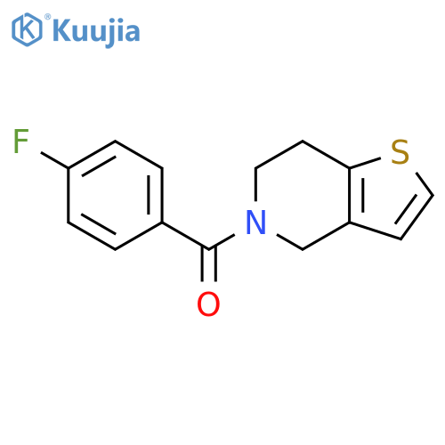 5-(4-Fluorobenzoyl)-4h,5h,6h,7h-Thieno3,2-Cpyridine structure