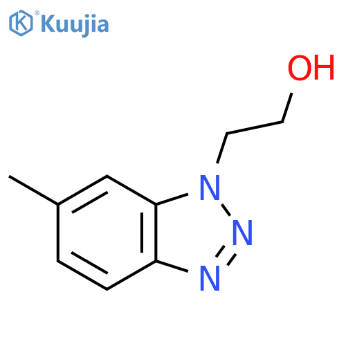2-(6-Methyl-1h-1,2,3-benzotriazol-1-yl)ethan-1-ol structure