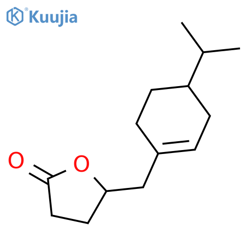 2(3H)-Furanone,dihydro-5-[[4-(1-methylethyl)-1-cyclohexen-1-yl]methyl]- structure