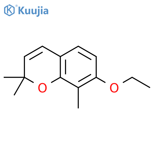 2H-1-Benzopyran,7-ethoxy-2,2,8-trimethyl- structure