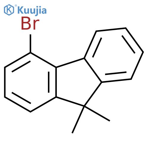 4-bromo-9,9-dimethyl-fluorene structure
