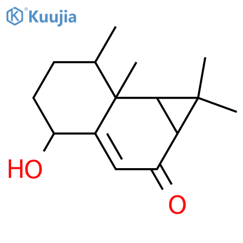 1-Hydroxy-9-aristolen-8-one; (ent-1β)-form structure