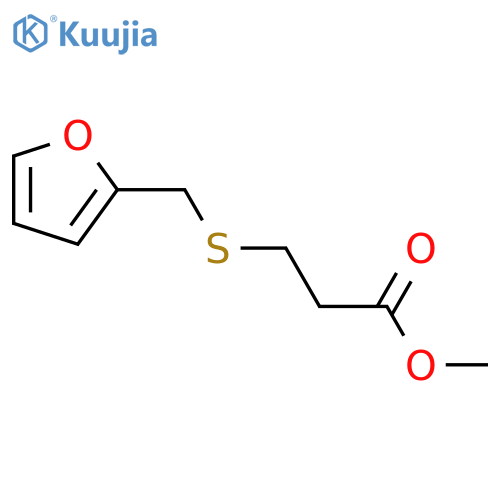 methyl 3-(furfurylthio)propionate structure