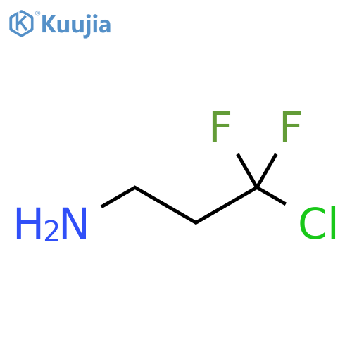 3-chloro-3,3-difluoropropan-1-amine structure