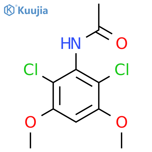 N-(2,6-Dichloro-3,5-dimethoxyphenyl)acetamide structure