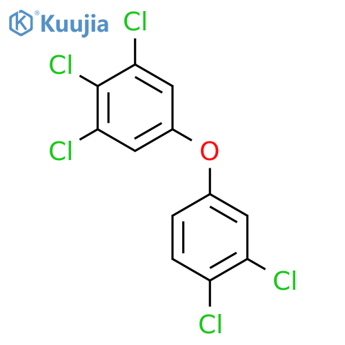 1,2,3-Trichloro-5-(3,4-dichlorophenoxy)benzene structure