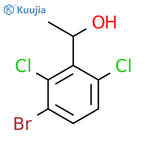 1-(3-Bromo-2,6-dichlorophenyl)ethanol structure