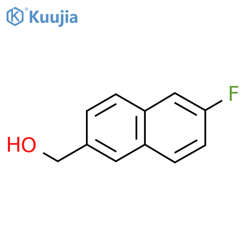 6-Fluoro-2-naphthalenemethanol structure