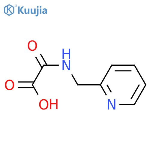 {(pyridin-2-yl)methylcarbamoyl}formic acid structure