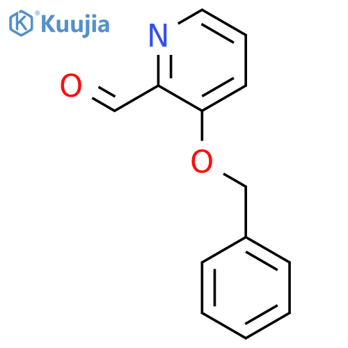 3-(benzyloxy)pyridine-2-carbaldehyde structure