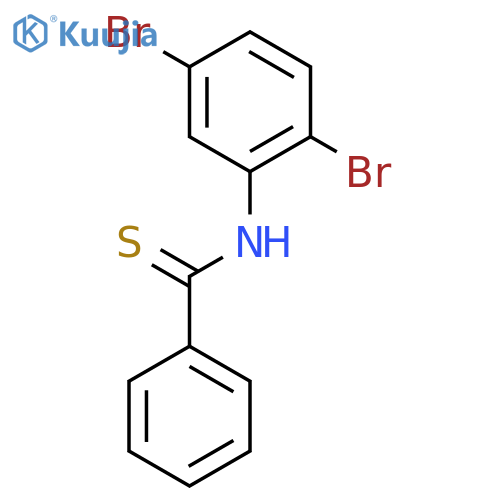 N-(2,5-Dibromophenyl)benzothioamide structure